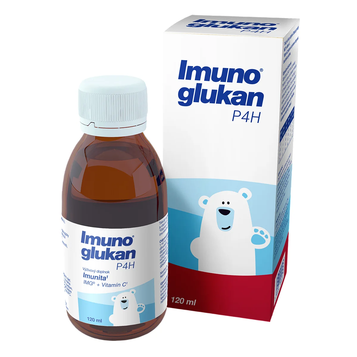 Imunoglukan P4H 1×120 ml, výživový doplnok