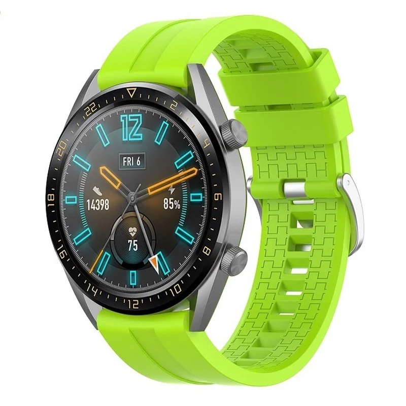BStrap Silicone Cube remienok na Xiaomi Amazfit Stratos 2/2S/3 fruitgreen