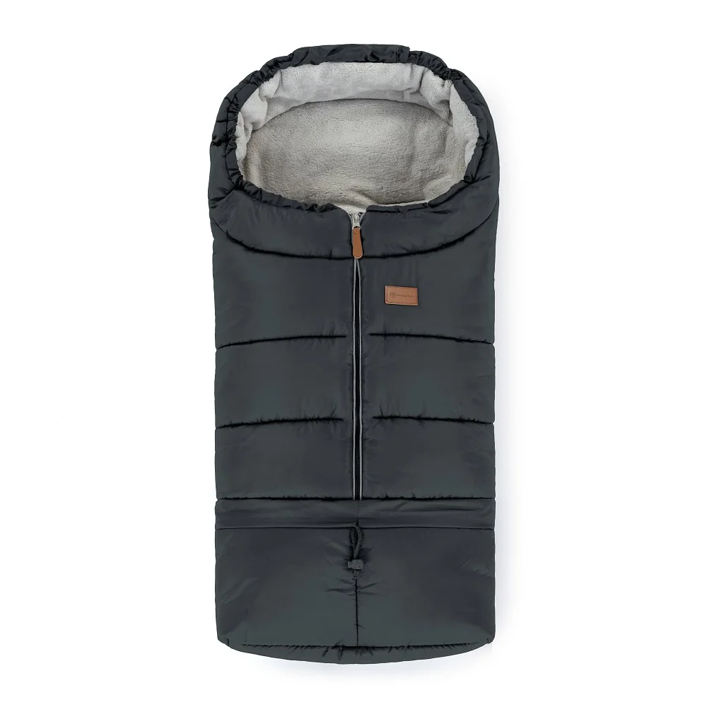 Petite&Mars Fusak Jibot 3v1 nastaviteľný do kočíka, Charcoal Grey