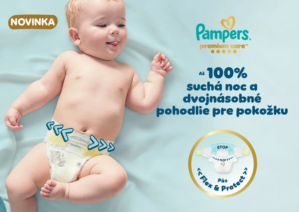 Pampers Premium Care detské plienky veľkosť 6, 13kg-18kg 116 ks