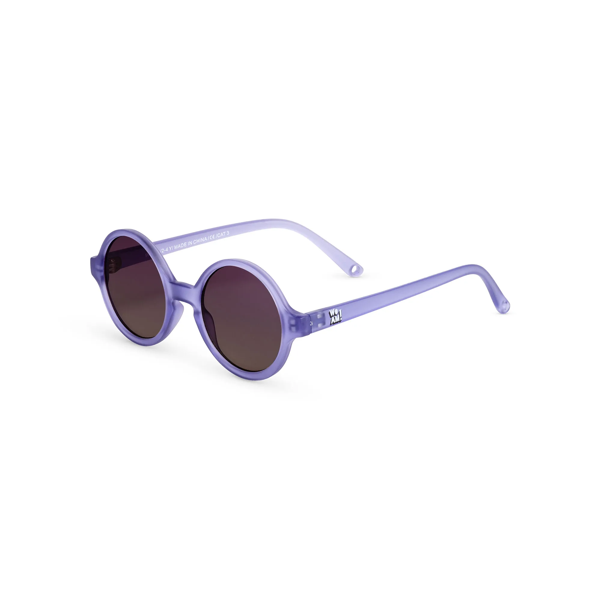 WOAM slnečné okuliare 2-4 roky - Purple 1×1 ks, detské slnečné okuliare