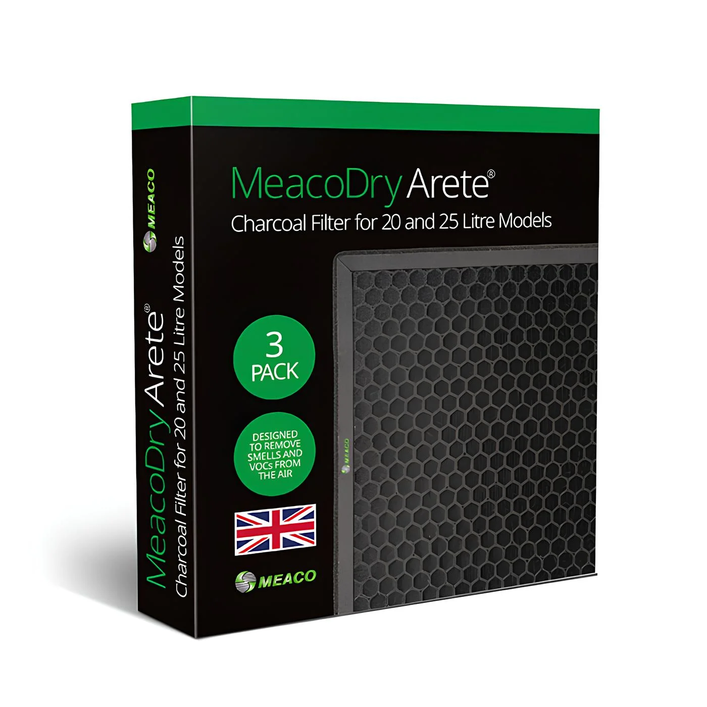 Uhlíkový filter pre odvlhčovače Meaco Dry Arete® One 20L a 25L