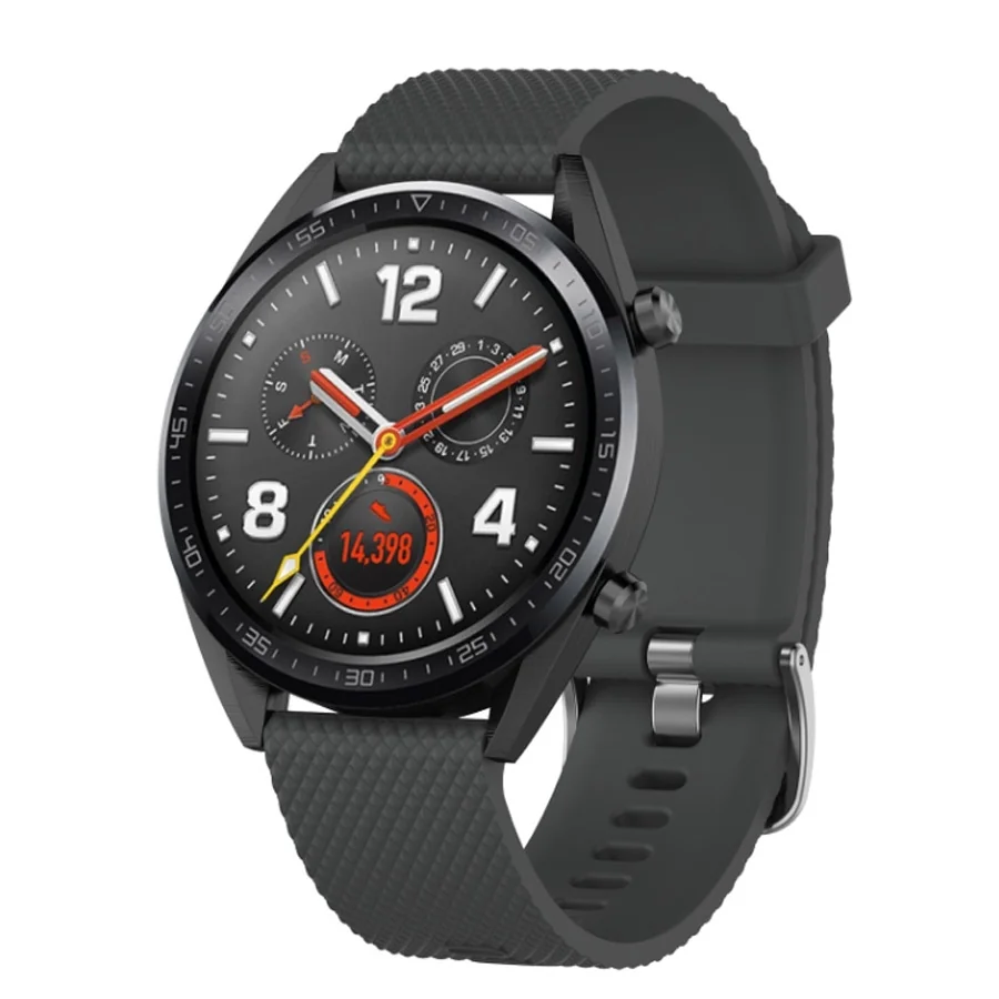 BStrap Silicone Bredon remienok na Samsung Gear S3 dark gray