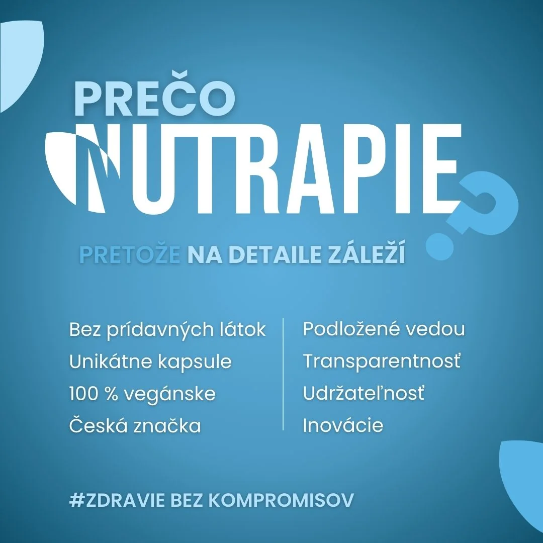 Nutrapie Balanced Calmness 1×60 kapsúl, výživový doplnok na upokojenie