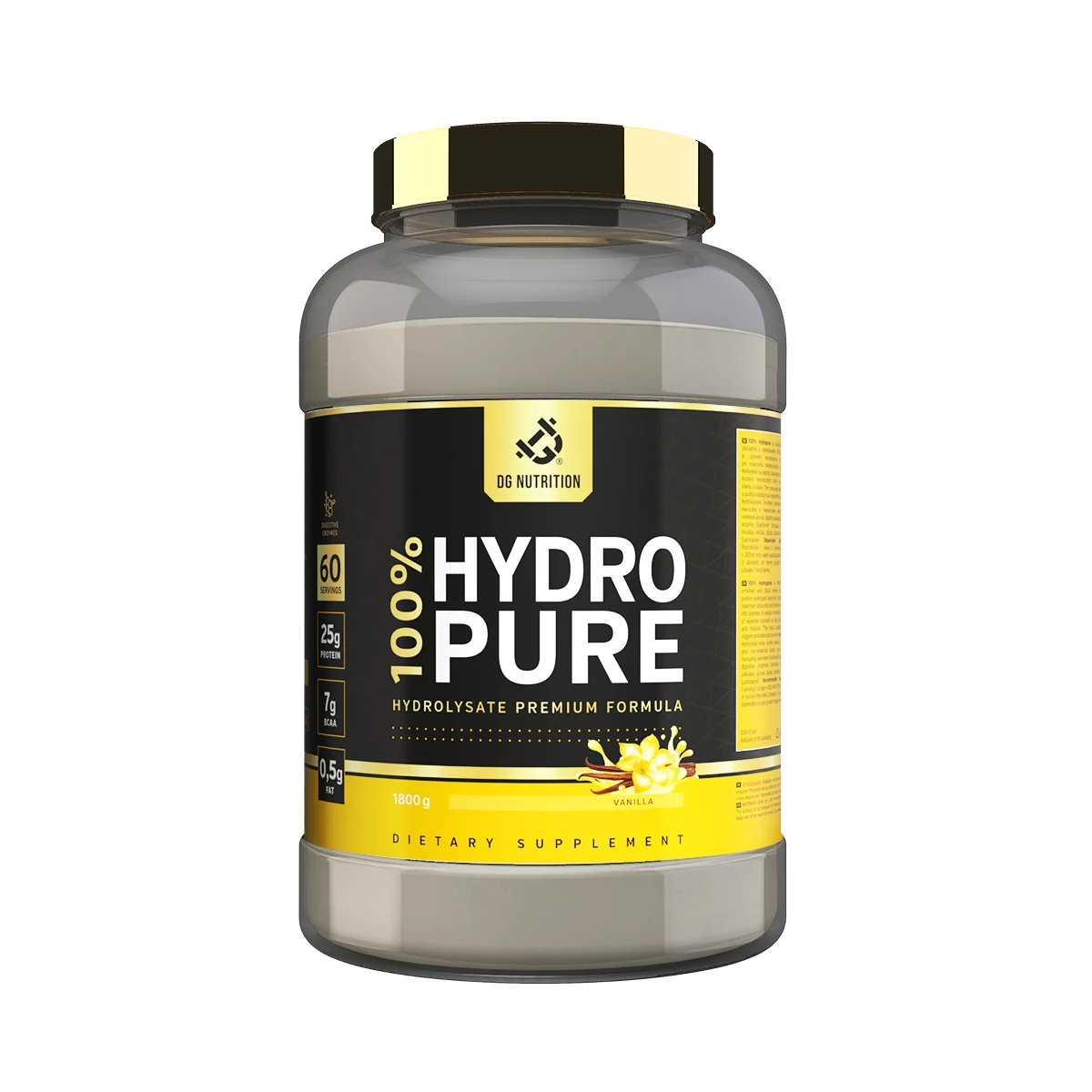 100% Hydropure Premium Vanilka 1800 g
