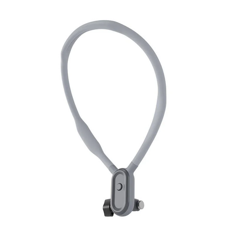 Telesin Neck Bracket šnúrka s držiakom na športové kamery, sivý