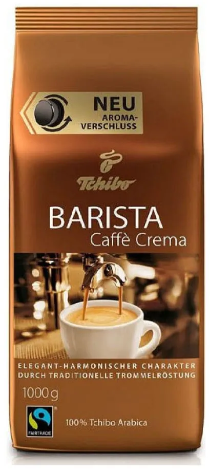 TCHIBO Barista Caffè Crema 1000g - zrnková káva 1×1000 g, káva