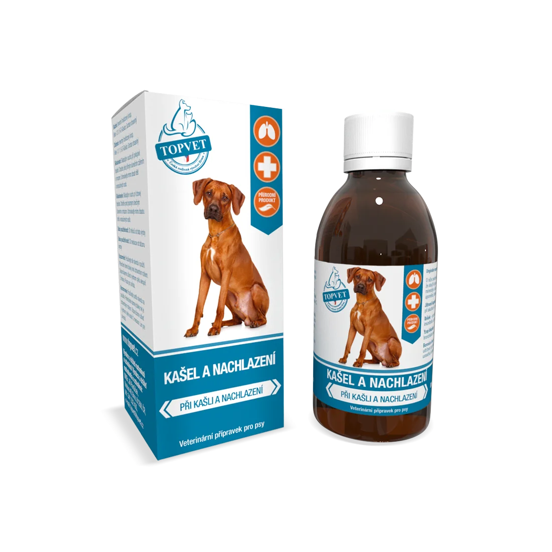 Sirup Kašeľ a nádcha pre psy 200 ml - Green idea