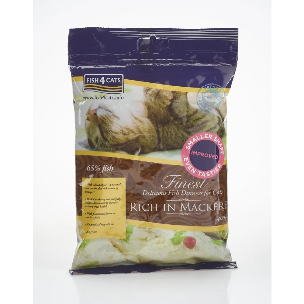 Granule malé pre mačky Finest makrela 400g