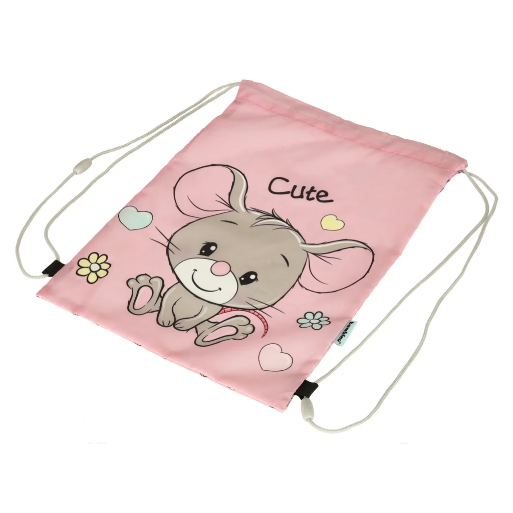 Vrecúško na prezuvky, Taška na topánky, Mouse motív