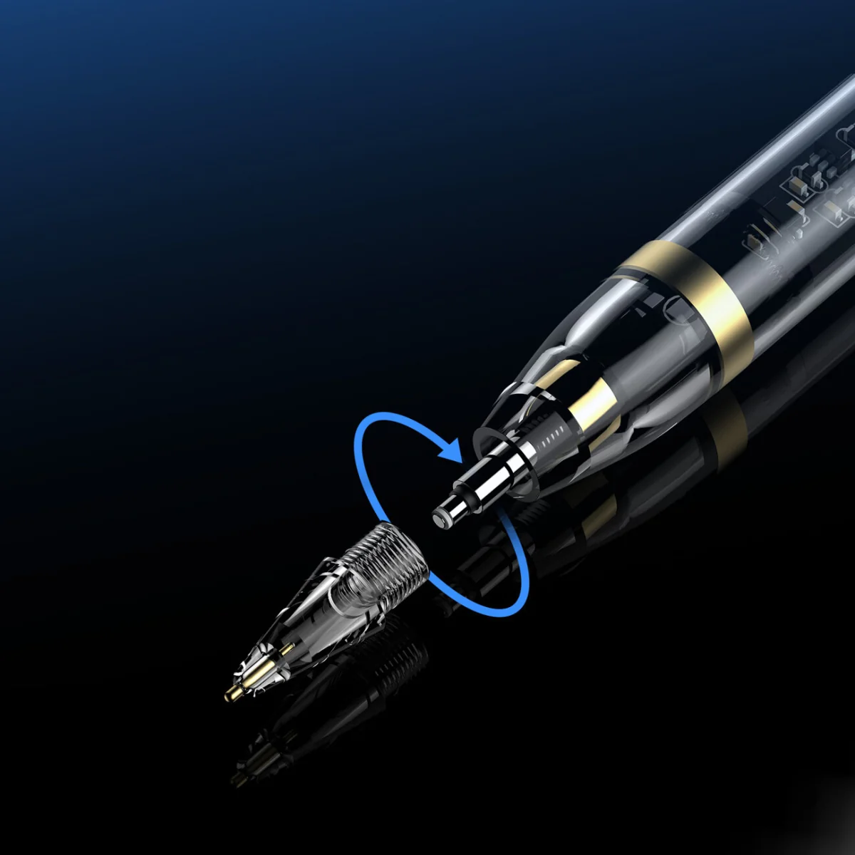 Dux Ducis SP-04 Stylus pero na iPad, priesvitné