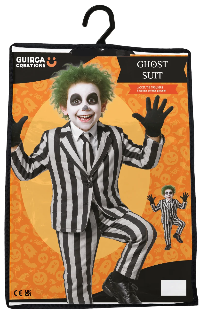 Kostým Beetlejuice 5-6 rokov
