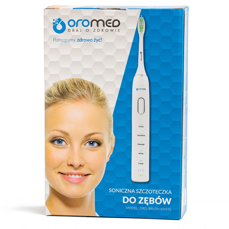 Sonická zubná kefka OROMED ORO-BRUSH WHITE