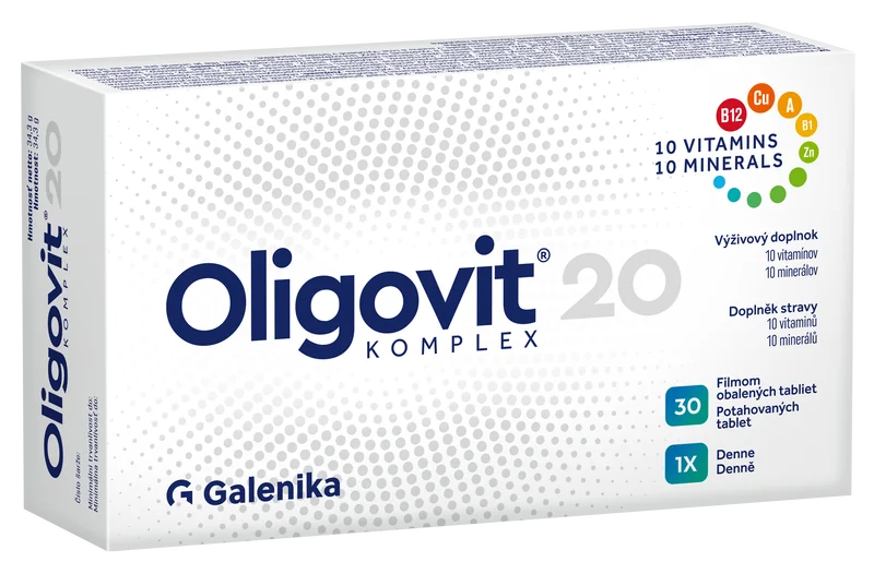 Oligovit 20 KOMPLEX 30 ks