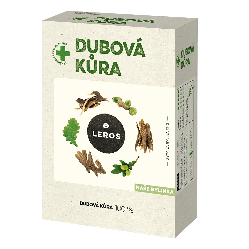 LEROS DUBOVÁ KÔRA 75 g 1×75g, dubová kôra