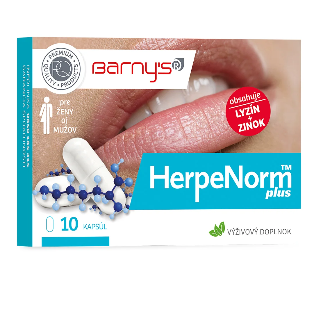 Barny's HerpeNorm plus 1×10 cps, výživový doplnok