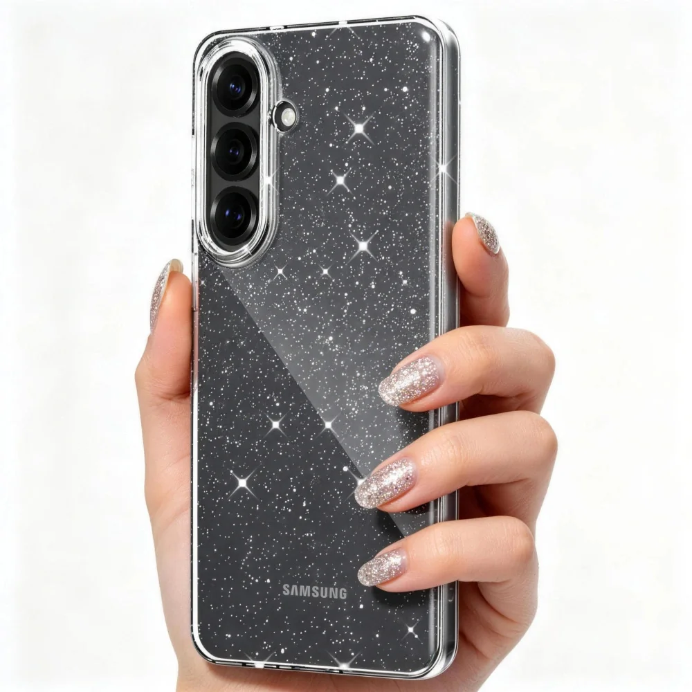 Tech-Protect FlexAir kryt na Samsung Galaxy S26 Plus, glitter
