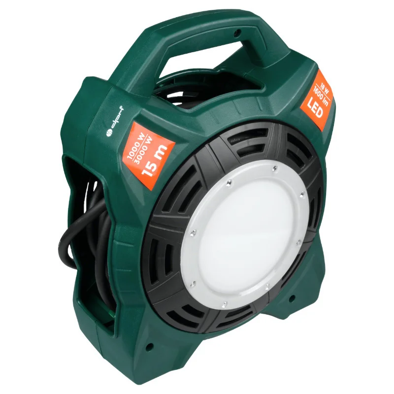 Bubon GUMA 15m/4z+18W LED svetlo 3x1,5mm DPM PB1515L