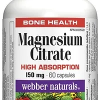Webber Naturals Magnesium 150 mg
