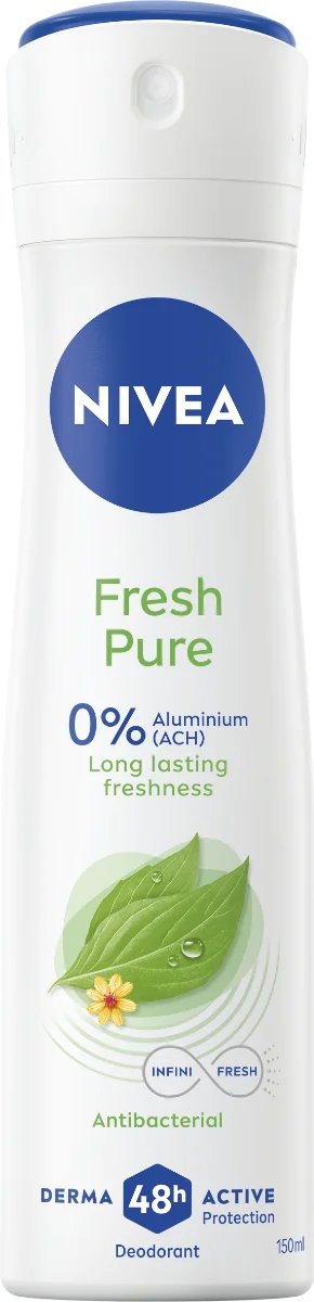 NIVEA Sprej Deo Fresh Pure 1×150 ml, dezodorant