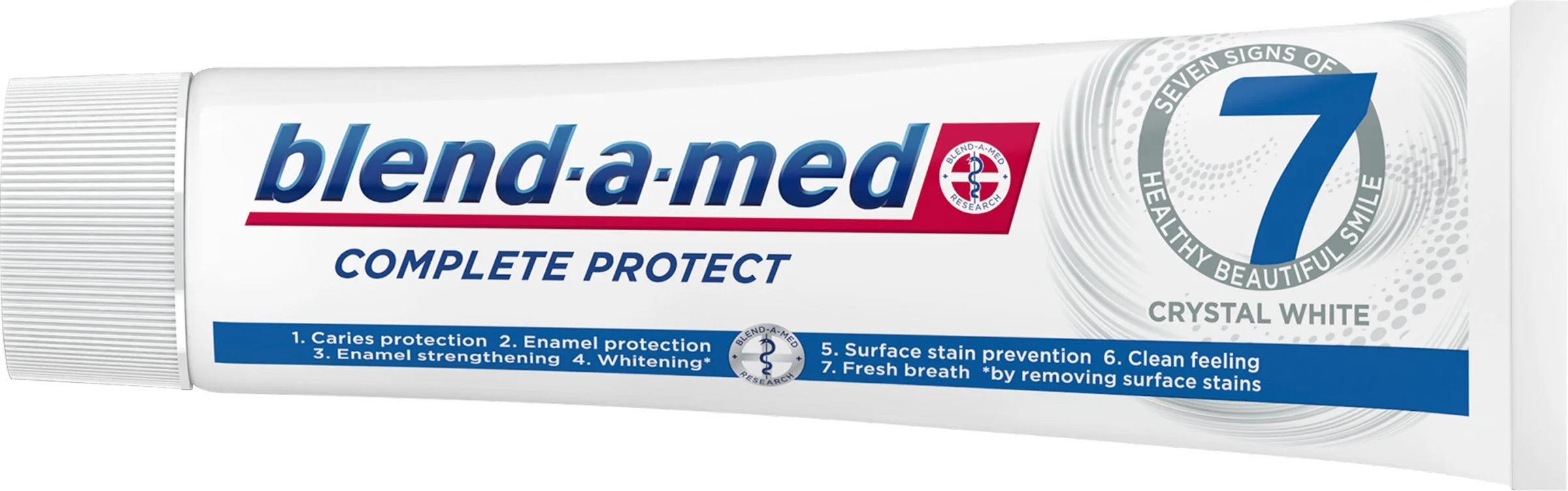 Blend-a-med Complete Protect 7 Crystal White zubná pasta 100 ml 1×100 ml, zubná pasta