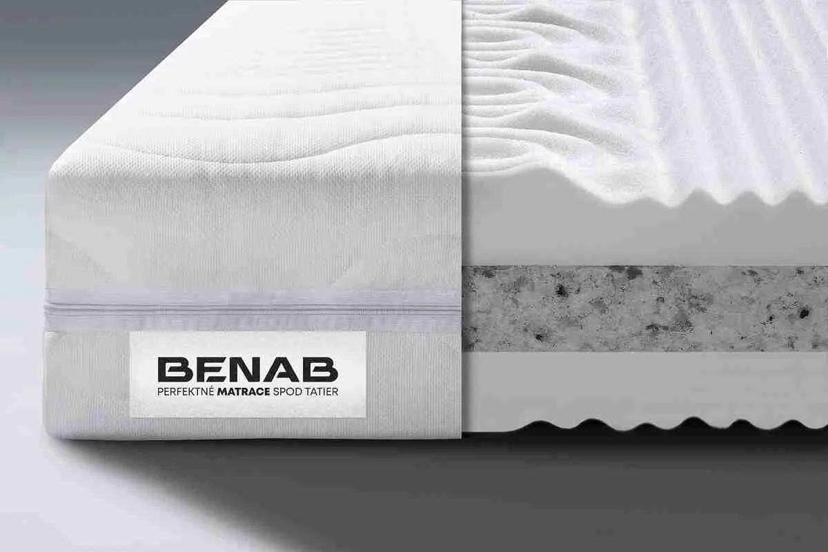 BENAB DREAM OPTIMAL 200x120 Penový matrac 1×1 kus, penový matrac, 200x120