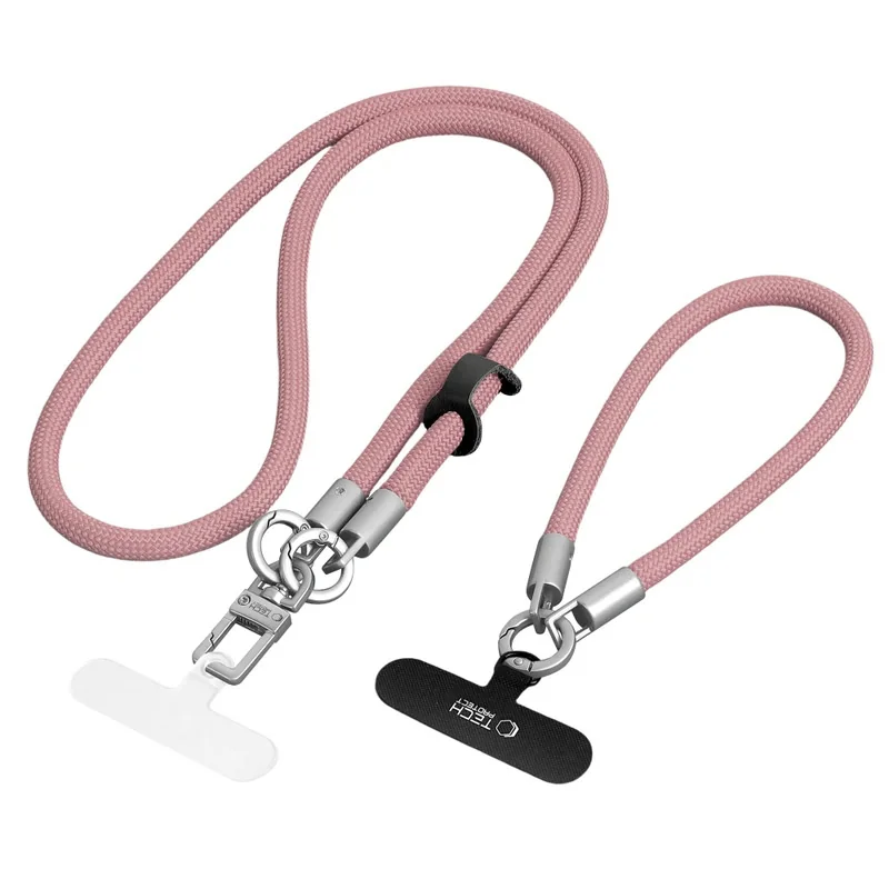 Tech-Protect C10S Crossbody Strap šnúrka na mobil, ružová