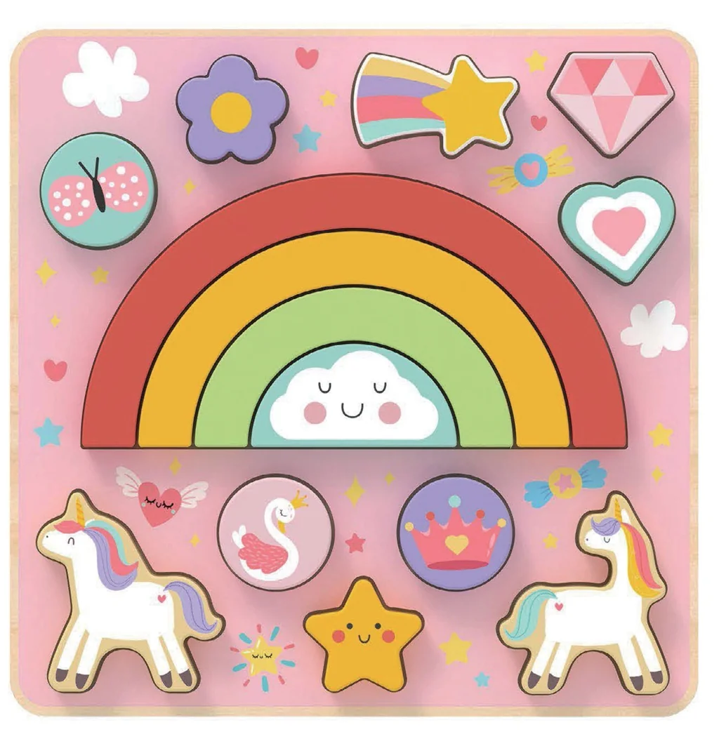 Balančné puzzle Unicorn 2 v 1
