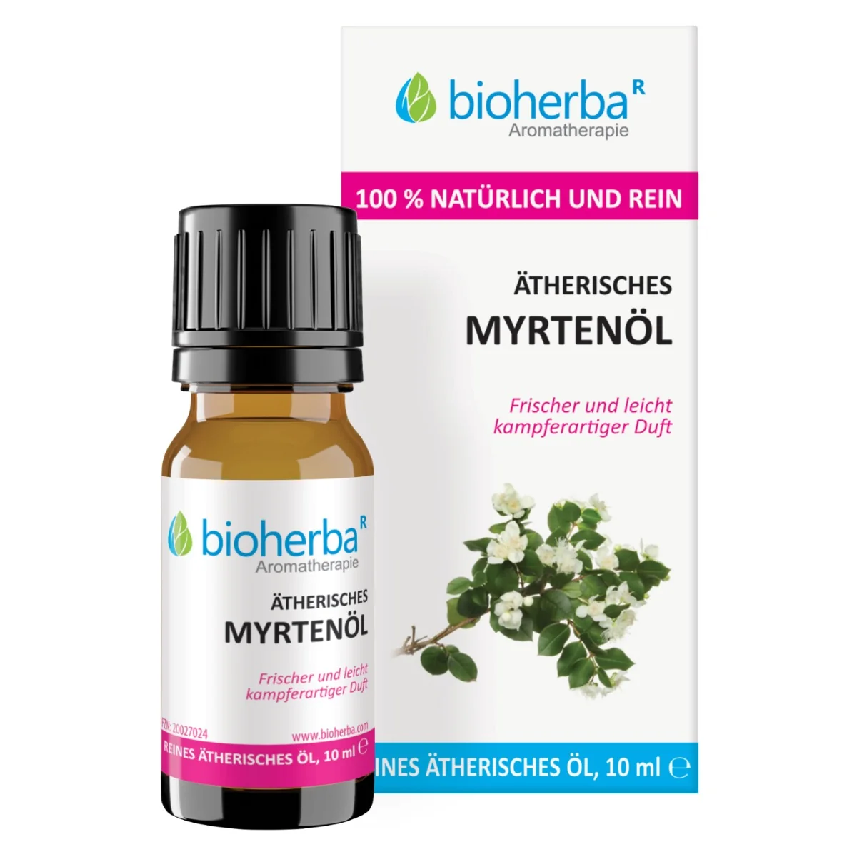 Esenciálny olej myrta – 10 ml – Bioherba