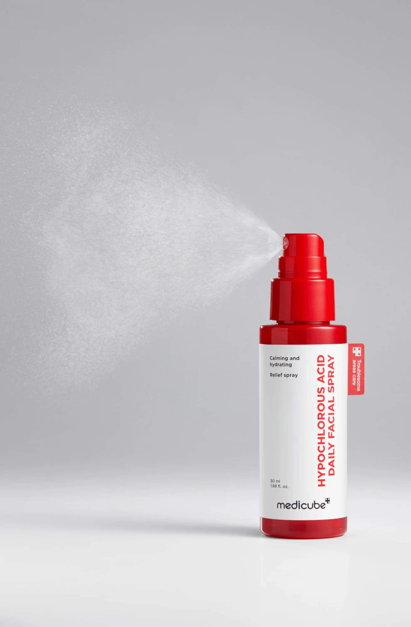 MEDICUBE Hypochlorous Acid Daily Facial Spray Upokojujúca pleťová hmla s kyselinou hypochlórovou 125ml
