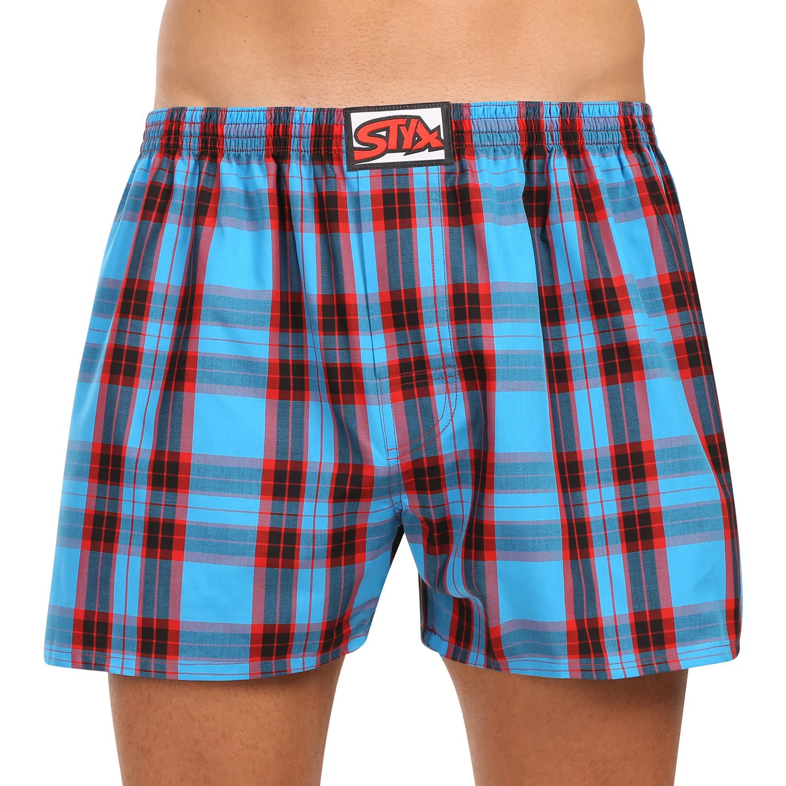 5PACK pánske trenky klasická guma viacfarebné (5A110610) L