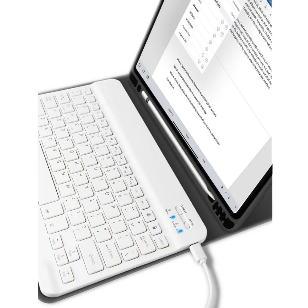 Tech-Protect SC Pen puzdro s klávesnicou na iPad 10.2 2019 / 2020 / 2021 čierne