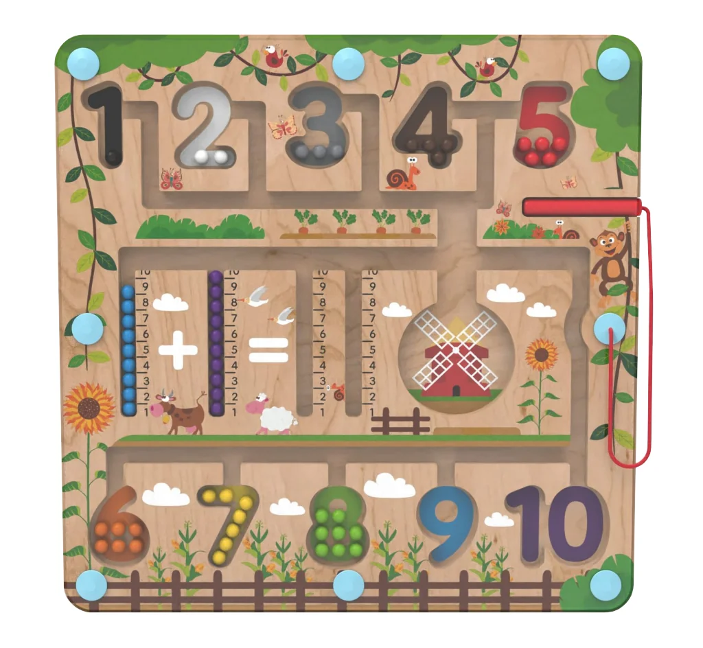 2Kids Toys Magnetická hracia doska Matematika
