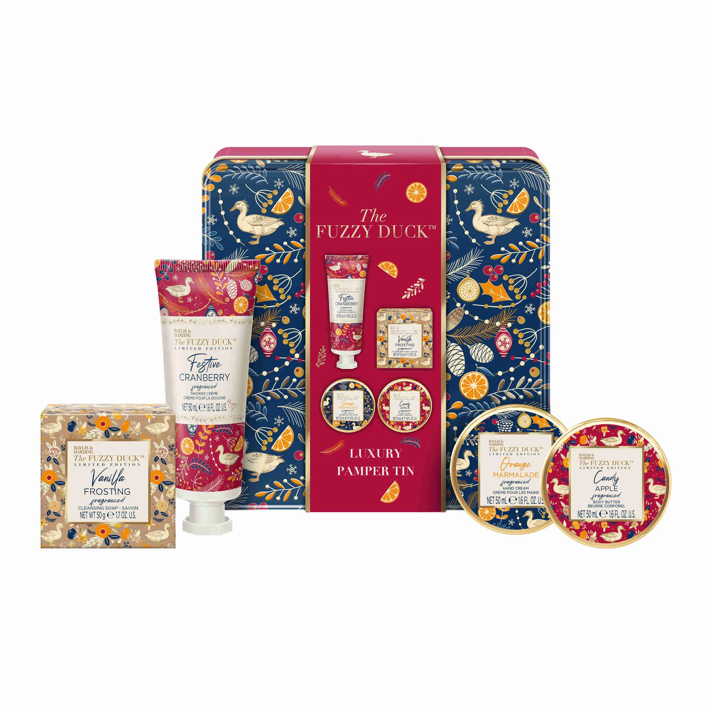Baylis & Harding Sada starostlivosti o telo Zimné kráľovstvo 4 ks
