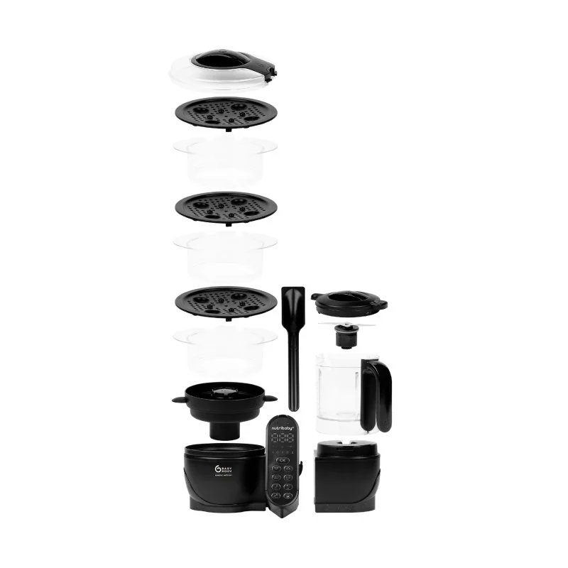 Babymoov multifunkčný prístroj Nutribaby+ XL Mineral Black
