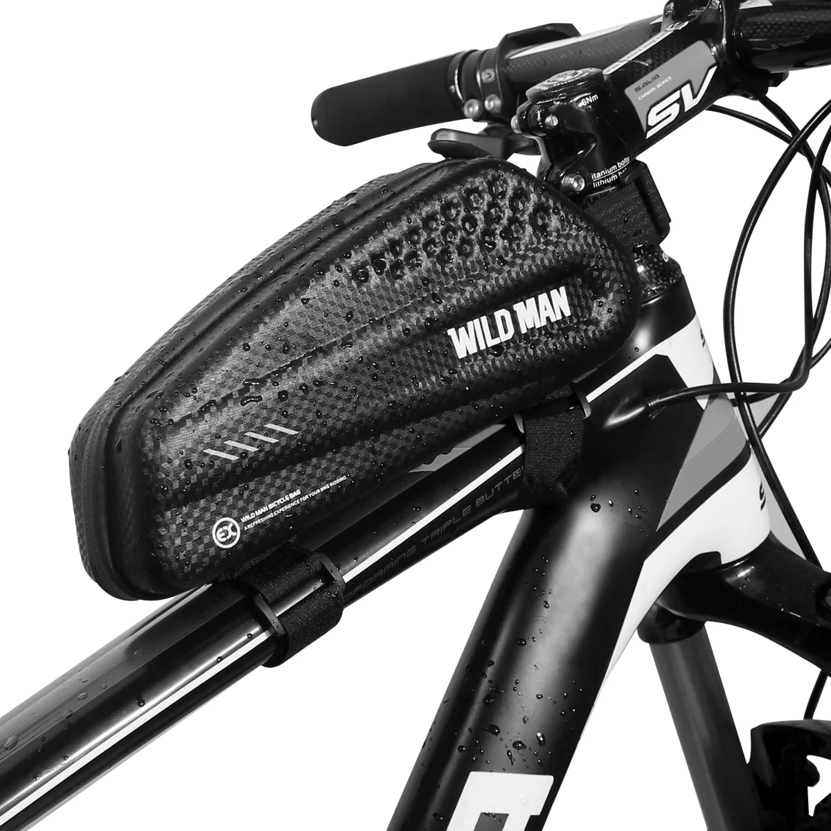 Wild Man EX cyklistická taška 1L, čierna
