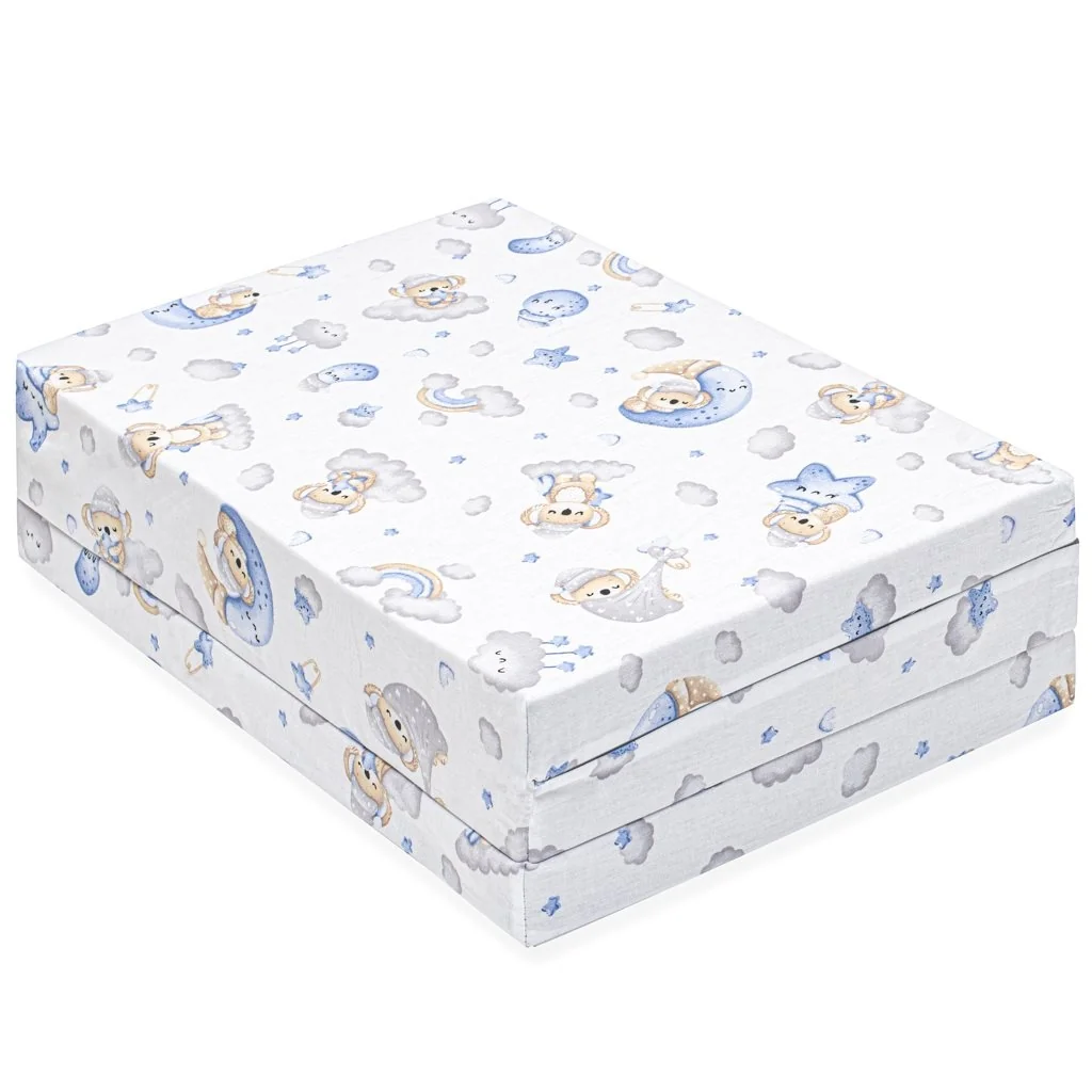 Skladacia matrac do postieľky New Baby STANDARD 120x60x5 cm koala