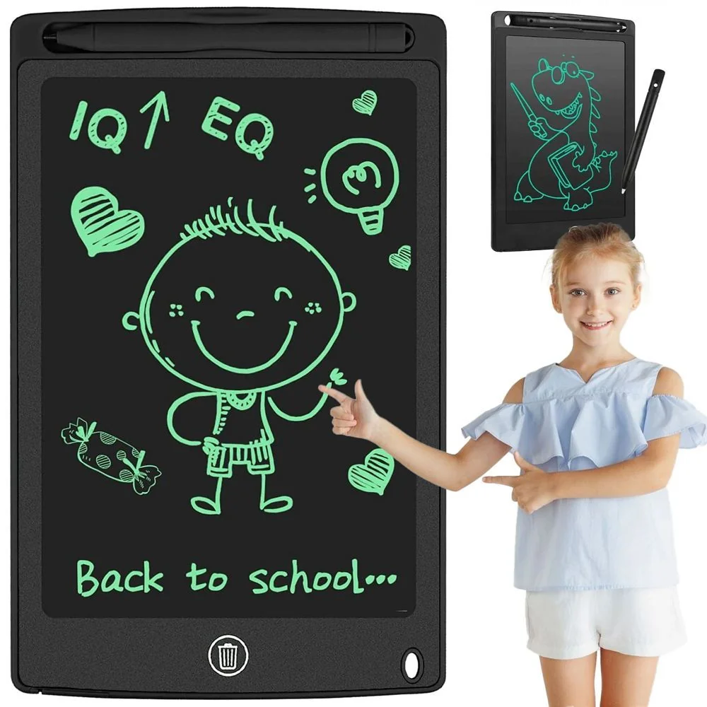 LCD tablet na kreslenie pre deti 8,5", čierny
