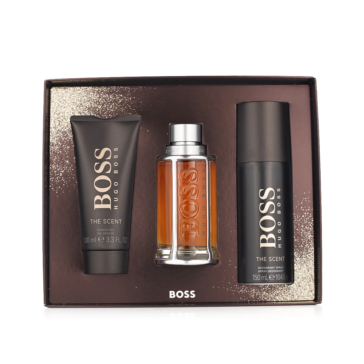 Hugo Boss The Scent pánska sada EDT 100 ml + deo 150 ml + sprch. gél 100 ml