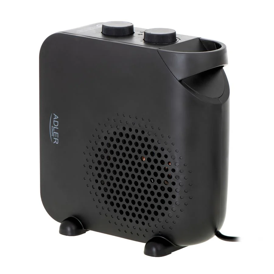 Teplovzdušný ventilátor Adler AD 7725 black