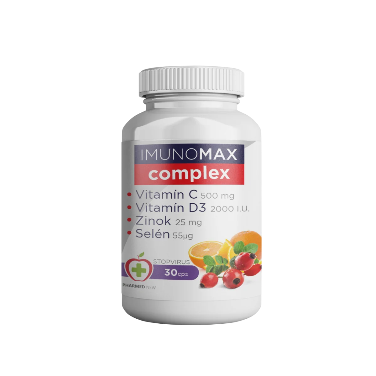 IMUNOMAX COMPLEX C+D+Zinok+Selén 30 cps