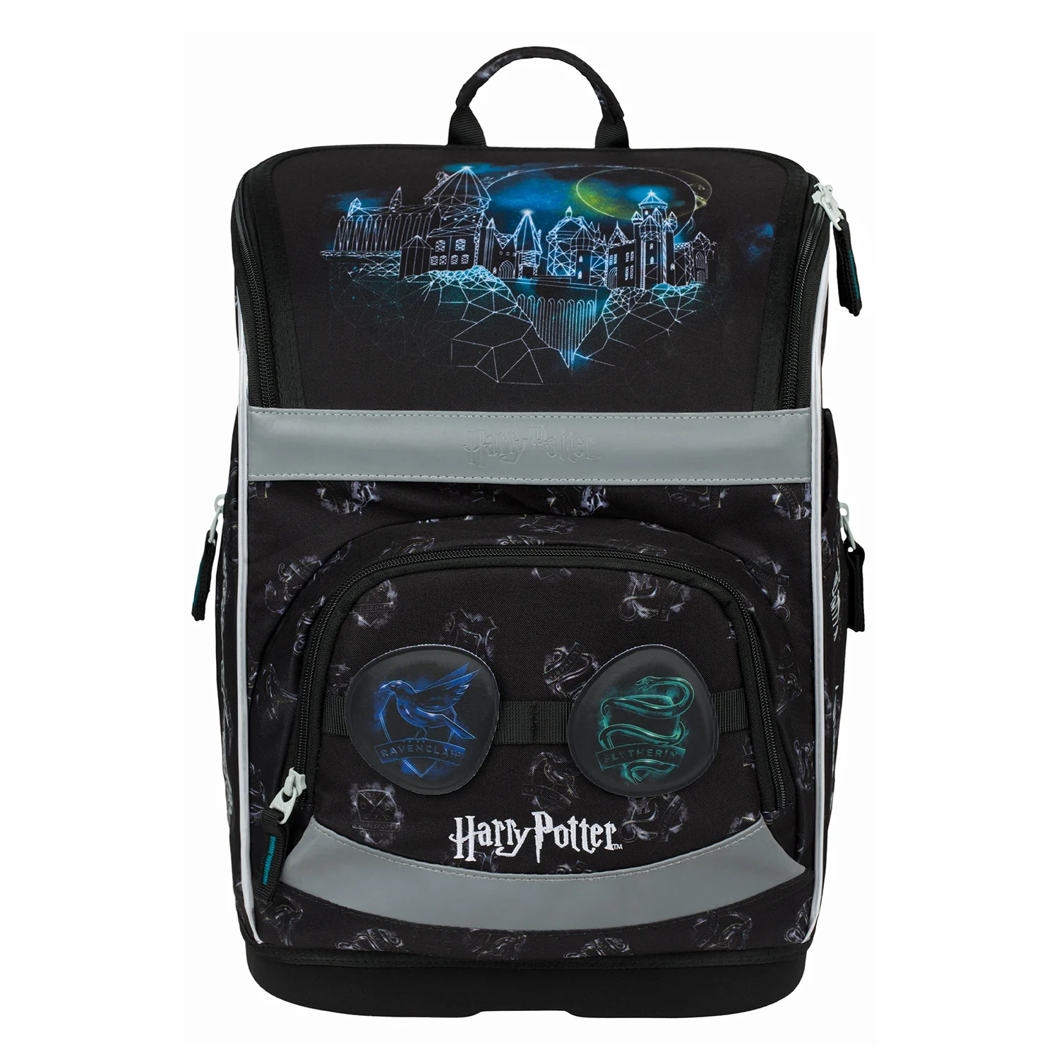 Baagl Školská aktovka Zippy Plus Harry Potter Rokfort Lumos súprava s výbavou