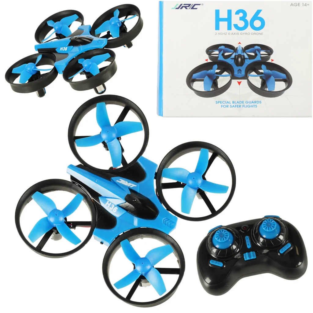 Mini dron JJRC 2.4GHz – modrý