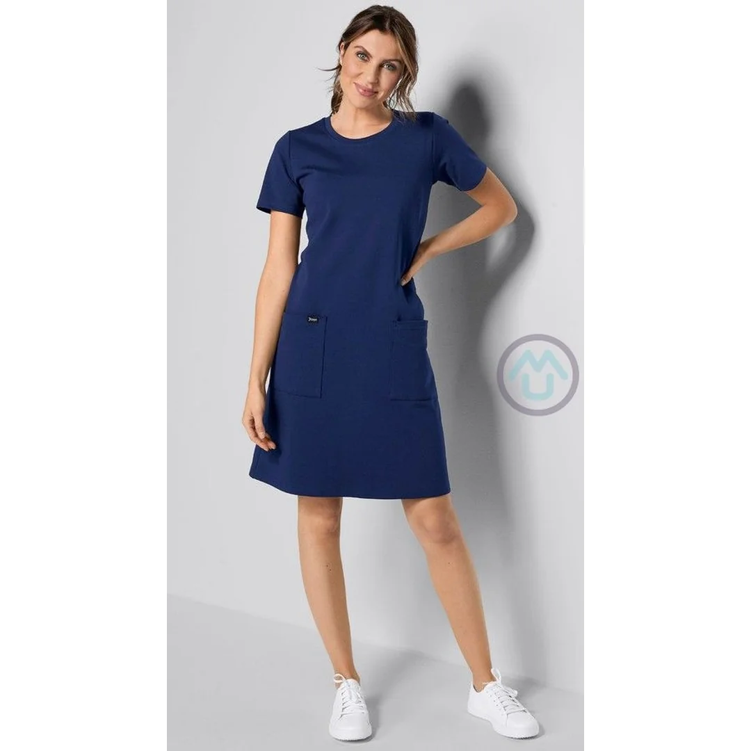 Dámske šaty SUMMER - námornícka modrá 5XL