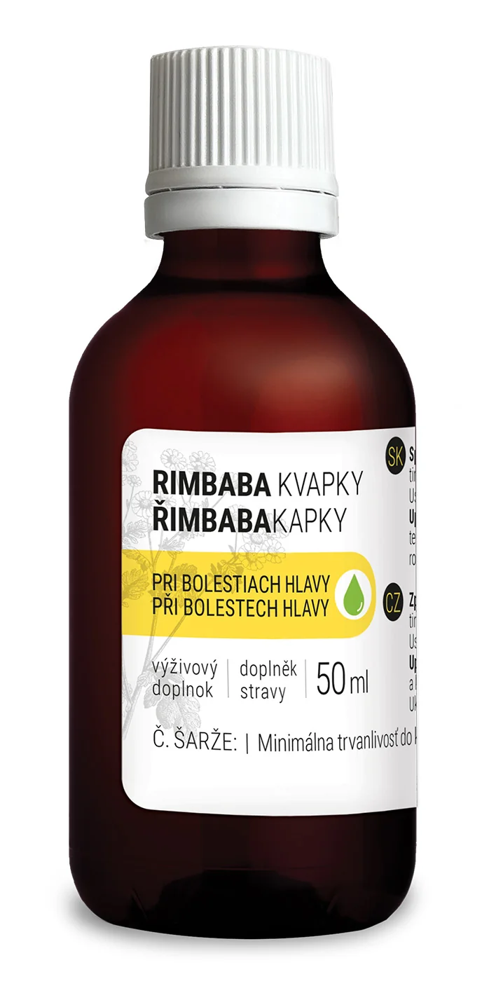 Rimbaba kvapky pri bolestiach hlavy 50 ml
