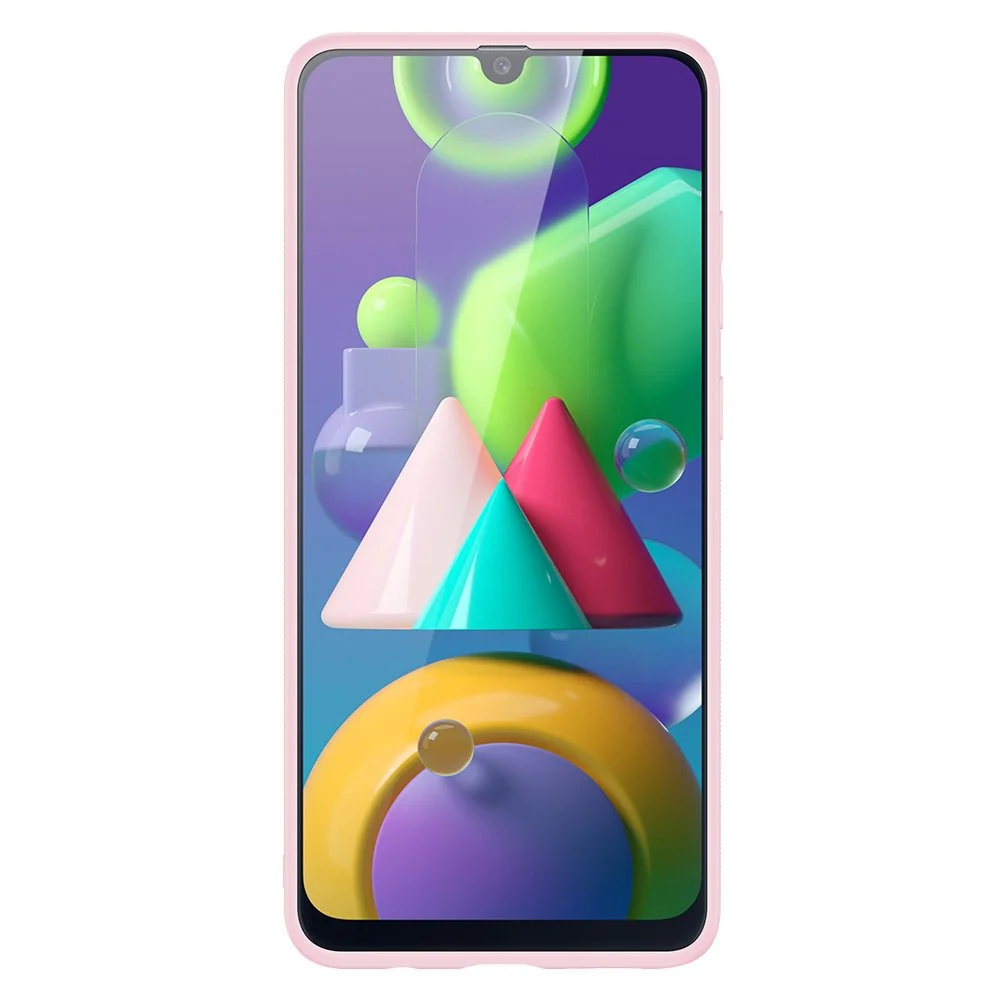 DUX DUCIS Yolo kožený kryt na Samsung Galaxy M30s, ružový