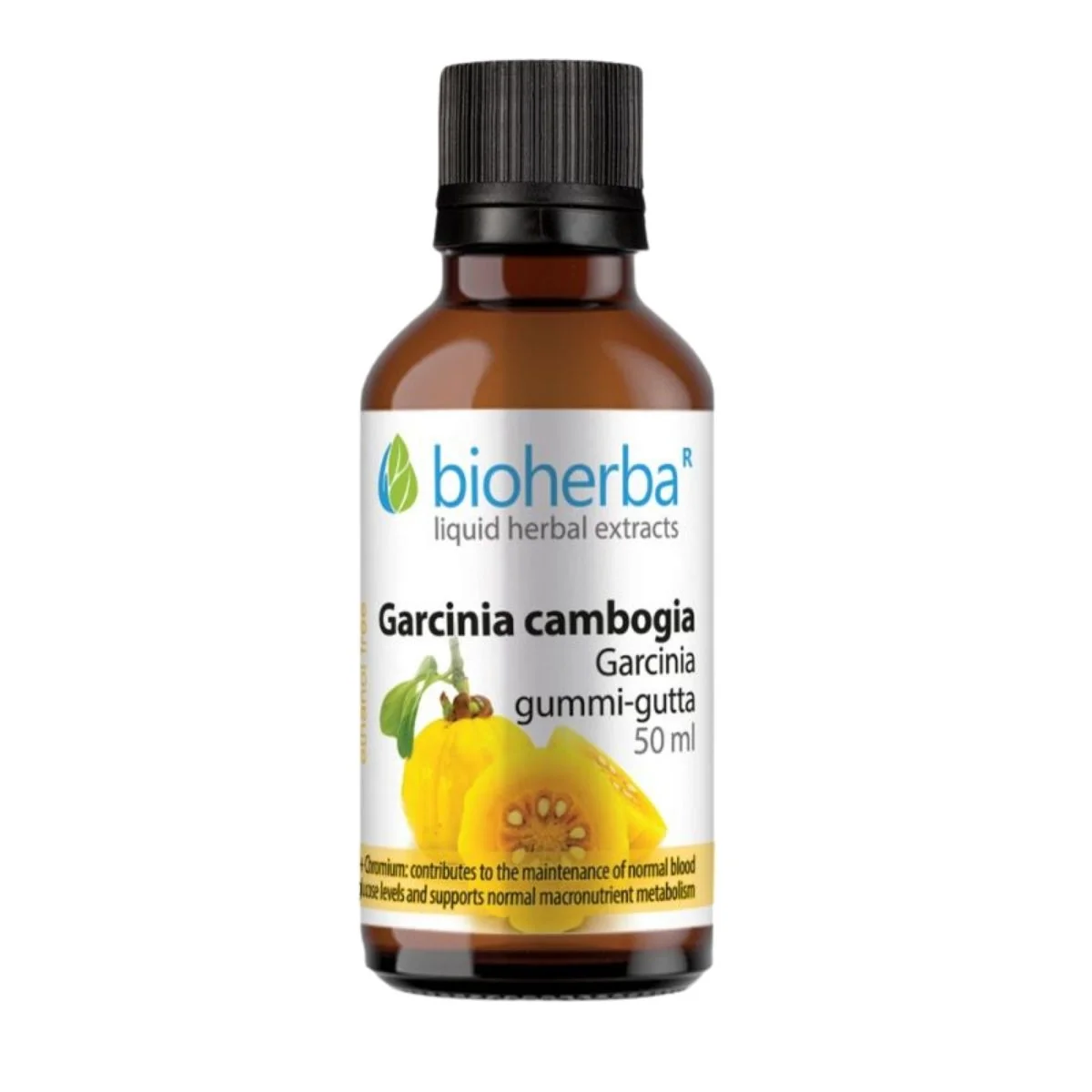 Garcinia Cambogia - tinktúra kvapky - 50 ml - Bioherba