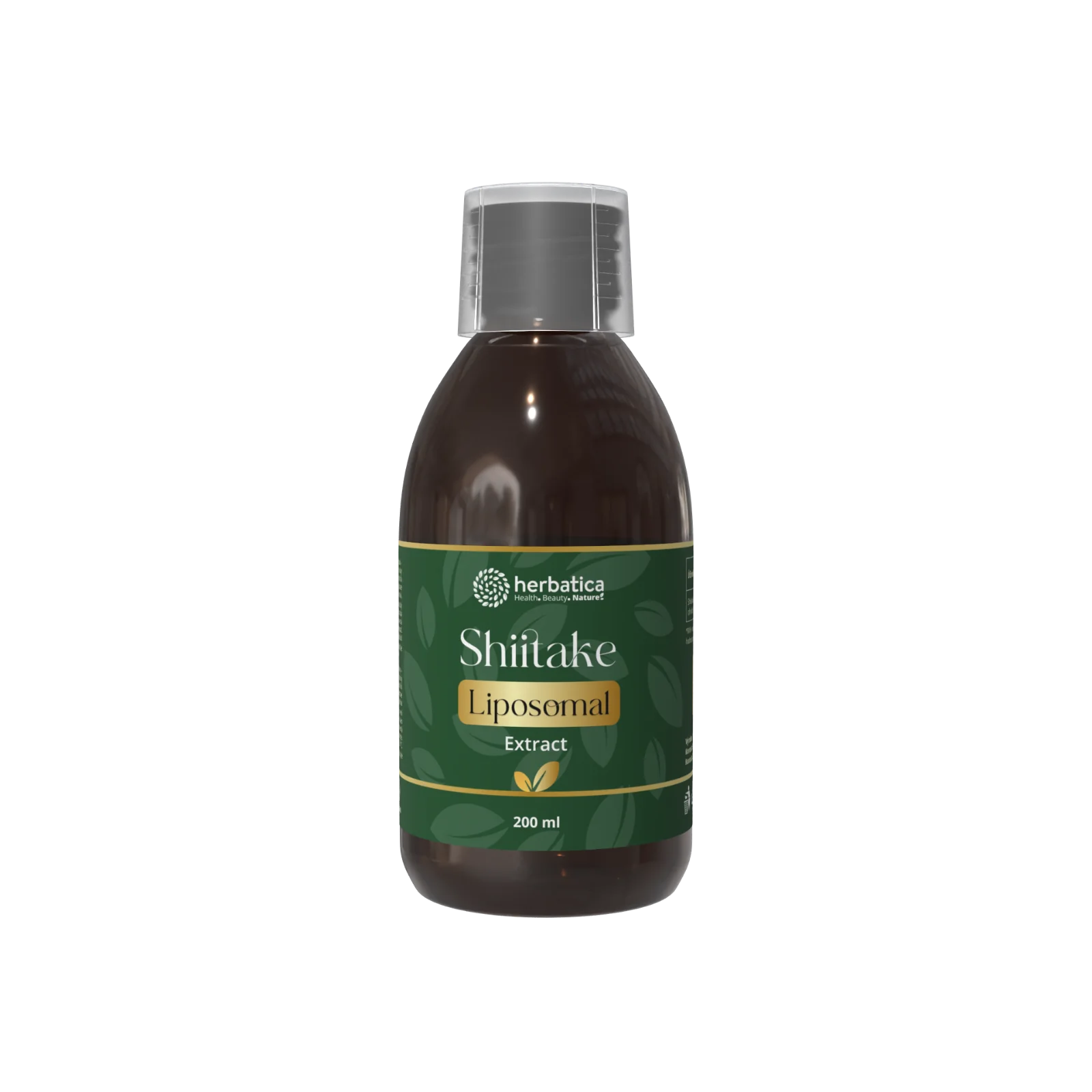 Lipozomálny extrakt Shiitake (30% Polysacharidy) - 200 ml - Herbatica