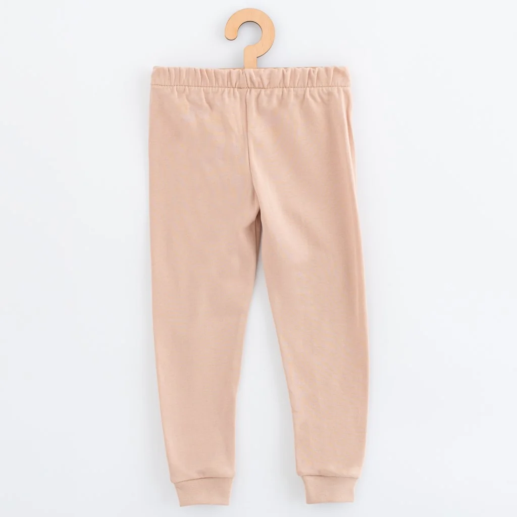 Detské bavlnené pyžamko New Baby beige dino 104/110, 20C56704