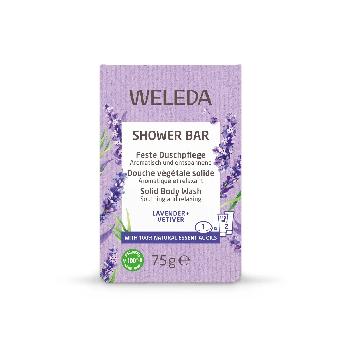 WEL- SPRCHOVACIE LEVANDUĽOVÉ RELAXAČNÉ MYDLO 1×75 g, sprchovacie mydlo